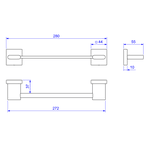 Porta Toalha Deca 2040 GL33 020 RD