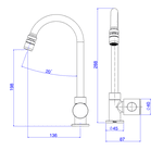 Torneira para cozinha Deca Aspen 1167.C35