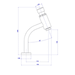 Torneira de Mesa para Lavatório Deca Link 1172.C.LNK