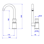 Torneira Deca Com Fechamento Automático Para Lavatório Cromado 1175.C