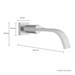 Torneira de parede para lavatório Deca - 1178.C33