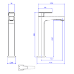 Torneira De Mesa Bica Alta Para Lavatório Unic Deca 1189.C90