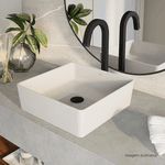 Torneira Bica Alta para Lavatório Tube Black Matte Deca 1198.BL.TUB.MT