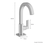 Torneira Deca Soul Bica Alta Cromado 1198.C38