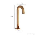 Torneira Deca 1198 GL Tube Red Gold