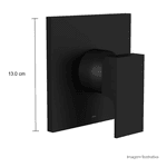 Acabamento Monocomando para Chuveiro Unic Deca - 4993.BL90.CHU.MT