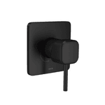 Acabamento Deca Quadrado Black Matte 4993.BL105.CHU.MT