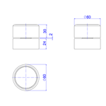 Acabamento Registro Deca You 1/2 e 3/4 Cromado 4900.C104.PQ
