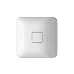 Cuba Deca Slim de Embutir Quadrada L.31030.17 Branco