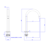 Bica Deca Para Mesa Monocomando Lavatório 1790 C104