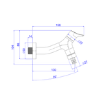 Torneira Deca Gama Cromado para Jardim e Tanque 1153.C13