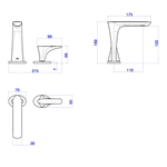 Torneira Deca 1191 C 17 Lavatório Mesa Bica Alta Cromado
