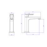 Torneira Deca Level Bica Média Black Noir 1193.BL26.NO
