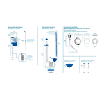 Mecanismo Blukit Universal Para Caixa Acoplada 340215-46