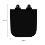 Assento Slow Close Piano Deca Ébano Fosco AP.337.BL.MT.94