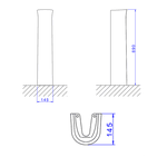 Coluna Deca Izt/Targa/Aspen GE 17