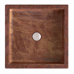 Cuba de Apoio Quadrada Deca Ferrugem 