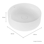 Cuba Deca Apoio Redonda Branco L.12040.17