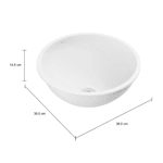 Cuba Deca De Embutir Redonda Branco L.41.17