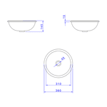 Cuba Deca De Embutir Redonda Branco L.41.17