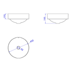 Cuba Deca Sob.Redonda L1050 95 Ebano