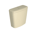 Caixa Acoplada Deca Dualflux Creme CD.05F.37