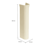 Coluna para Lavatório Deca Izy/Aspen Creme C.10.37