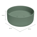 Cuba Deca Apoio Slim Redonda L 12030 49 Sálvia