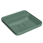 Cuba Sobrepor Quadrada com Mesa L.21040.M.49 Sálvia 