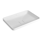 Cuba Deca Sobrepor Retangular L.23060.17 Branco