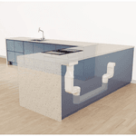 Fogão Tramontina Cooktop Indução Duo 4EI 80 C/Coifa Integrada