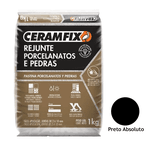 Rejunte Ceramfix Porcelanato 1KG Preto Absoluto