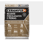 Rejunte Ceramfix Porcelanato 1KG Platina