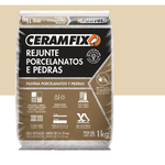 Rejunte Ceramfix Porcelanato 1KG Duna