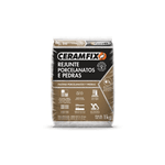 Rejunte Ceramfix Porcelanato 1KG Cinza Claro