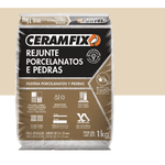 Rejunte Ceramfix Porcelanato 1KG Creme