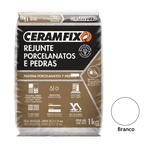 Rejunte Ceramfix Porcelanato 1KG Branco