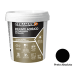 Rejunte Ceramfix Acrílico 1KG Preto Absoluto