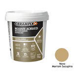 Rejunte Ceramfix Acrílico 1KG Novo Marrom Sucupira