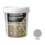 Rejunte Ceramfix Acrílico 1KG Cinza