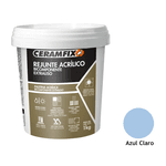 Rejunte Ceramfix Acrílico 1KG Azul Claro