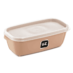 Pote Multiuso Retangular UZ 0,5L Cappuccino UZ250-CAP
