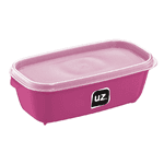 Pote Multiuso Retangular UZ 0,5L Magenta UZ250-MAG