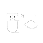 Assento Incepa Termofixo Soft Close Neo Branco