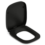 Assento Roca Debba Classic Soft Close Black Mate 