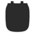 Assento Roca Debba Classic Soft Close Black Mate 