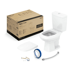 Kit Bacia com Caixa P Soft Close Avant Branco Incepa 