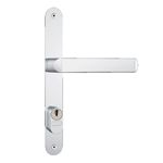 Fechadura Tipo Alavanca De Aço Cromada