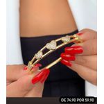Bracelete de corações 