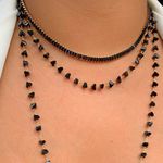 Colar detalhes preto